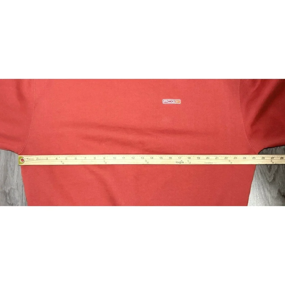 Nike ACG Therma-Fit Heavyweight Crew Sweatshirt Sporty Orange Pullover Size‎ M